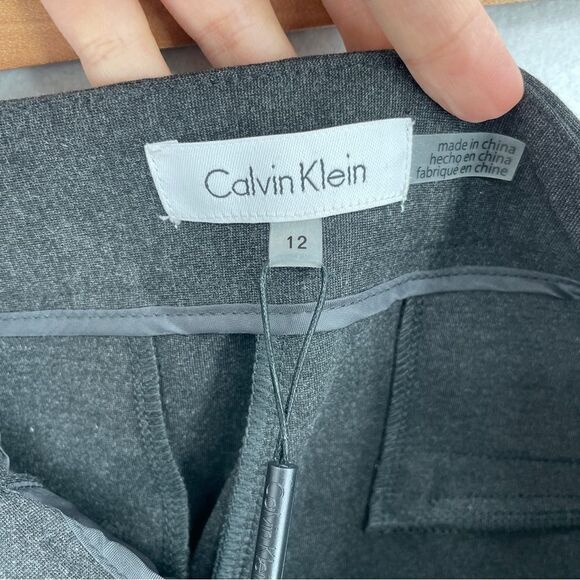 -Calvin Klein Modern Essentials Flare Leg Women Trousers NWT 12 - Picture 7 of 10